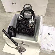 bagsAll Lady Dior mini black shiny 1548 - 1