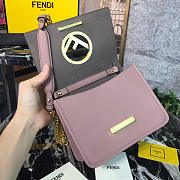 Fendi Kan I Pink Leather 19cm - 2
