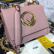 Fendi Kan I Pink Leather 19cm - 4