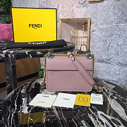Fendi Kan I Pink Leather 19cm - 6