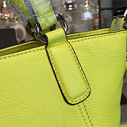 Gucci Leather Soho 26.5 Top Handle Bag Yellow Leather - 6
