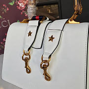 Gucci Dionysus Leather Top Handle Satchel white BagsAll - 3