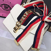 Gucci Sylvie Leather Bag BagsAll Z2334 - 2