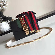 Gucci Sylvie Leather Bag BagsAll Z2352 - 1