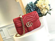 Gucci Marmont Bag Red BagsAll 2639 - 2