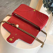 Gucci Marmont Bag Red BagsAll 2639 - 6