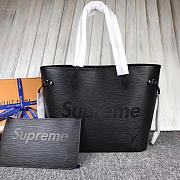 Louis Vuitton Supreme BagsAll Black M40882 3022 - 1