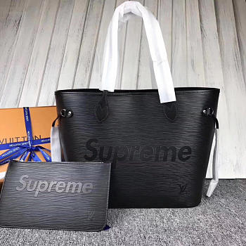 Louis Vuitton Supreme BagsAll Black M40882 3022
