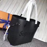 Louis Vuitton Supreme BagsAll Black M40882 3022 - 4