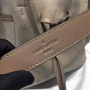 Louis Vuitton Girolata Mahina 44 Tan Leather Black 3387 - 3
