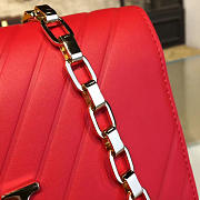 Louis Vuitton LOUISE CHAIN Red 3447 23cm  - 2