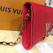 Louis Vuitton LOUISE CHAIN Red 3447 23cm  - 3