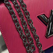 Louis Vuitton Twist MM 3596 Purple 23cm  - 3