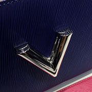 Louis Vuitton Twist MM 3596 Purple 23cm  - 4