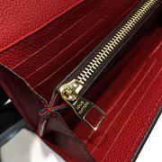 Louis Vuitton Monogram Vunes 19 Long Wallet Red 3774 - 4