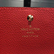 Louis Vuitton Monogram Vunes 19 Long Wallet Red 3774 - 3