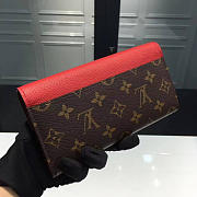 Louis Vuitton Monogram Vunes 19 Long Wallet Red 3774 - 2