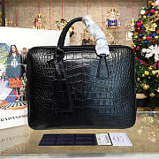 bagsAll Prada Leather Briefcase 4201 - 1