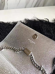 YSL Kate Chain Wallet With Tassel In Crinkled Metallic Leather BagsAll 4991 - 3