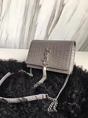 YSL Monogram Kate Bag With Leather Tassel BagsAll 4992 - 5