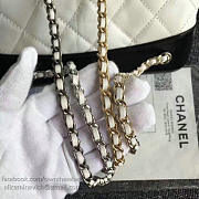 CHANEL'S GABRIELLE Small Backpack 24 White And Black A94485  - 4