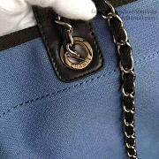 Chanel Shopping Bag Blue A68046 VS05826 38cm - 5