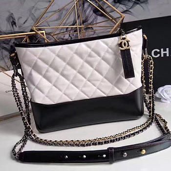 CHANEL'S GABRIELLE large Hobo Bag 28 White A93824 