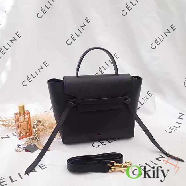 BagsAll Celine Leather Belt Bag Z1182 24cm  - 1