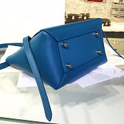 BagsAll Celine Belt Bag Blue Calfskin Z1203 24cm  - 2