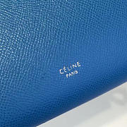 BagsAll Celine Belt Bag Blue Calfskin Z1203 24cm  - 3