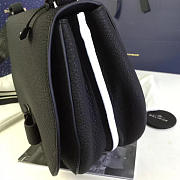 bagsAll DELVAUX Calfskin Le Mutin Saddle Bag Black 1507 - 6
