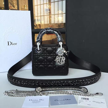 BagsAll Mini 17 Lady Dior Black 1755