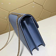 Gucci GG Flap Shoulder Bag On Chain Light Blue BagsAll 510303 - 2