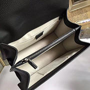 Gucci Dionysus Medium Top Handle Bag Black Leather 27cm - 3