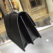 Gucci Dionysus Medium Top Handle Bag Black Leather 27cm - 6