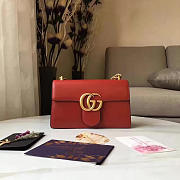 Gucci GG Marmont Red Leather 2263 28cm  - 1