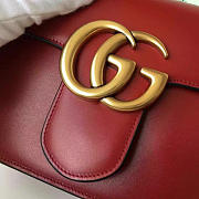 Gucci GG Marmont Red Leather 2263 28cm  - 3