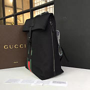 Gucci GG Leather 41 Backpack Black 05 - 5