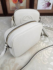 Gucci Soho Disco 21 Leather Bag Cream Z2365 - 4