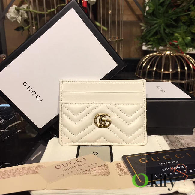 Gucci GG Leather Card Holder BagsAll 2563 - 1
