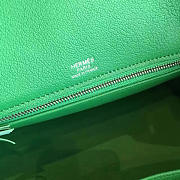 Hermes Birkin Togo Green/Silver BagsAll Z2957 25cm - 4