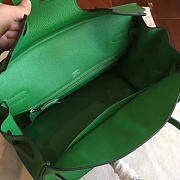 Hermes Birkin Togo Green/Silver BagsAll Z2957 25cm - 5