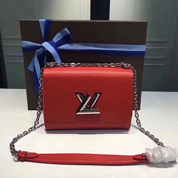 Louis Vuitton Twist Red MM 23cm