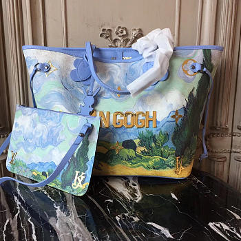 BagsAll Louis Vuitton Masters neverfull Jeff Koons Van Gogh Bag 32cm