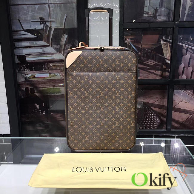 BagsAll Louis Vuitton Pégase Légère 55 Luggage Monogram Brown 3796 - 1