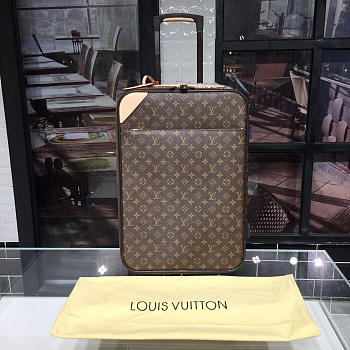 BagsAll Louis Vuitton Pégase Légère 55 Luggage Monogram Brown 3796