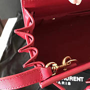 YSL Sac De Jour 26 Red Grained Leather BagsAll 4917 - 3
