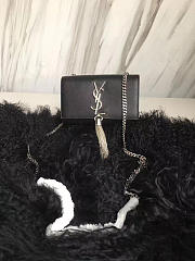 YSL Monogram Kate Bag With Leather Tassel- BagsAll 5004 - 1