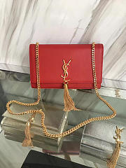 YSL Medium Kate Bag With Leather Tassel BagsAll 5045 - 1