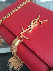 YSL Medium Kate Bag With Leather Tassel BagsAll 5045 - 2